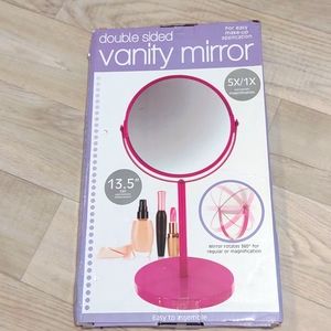 Double Sided Vanity Mirror